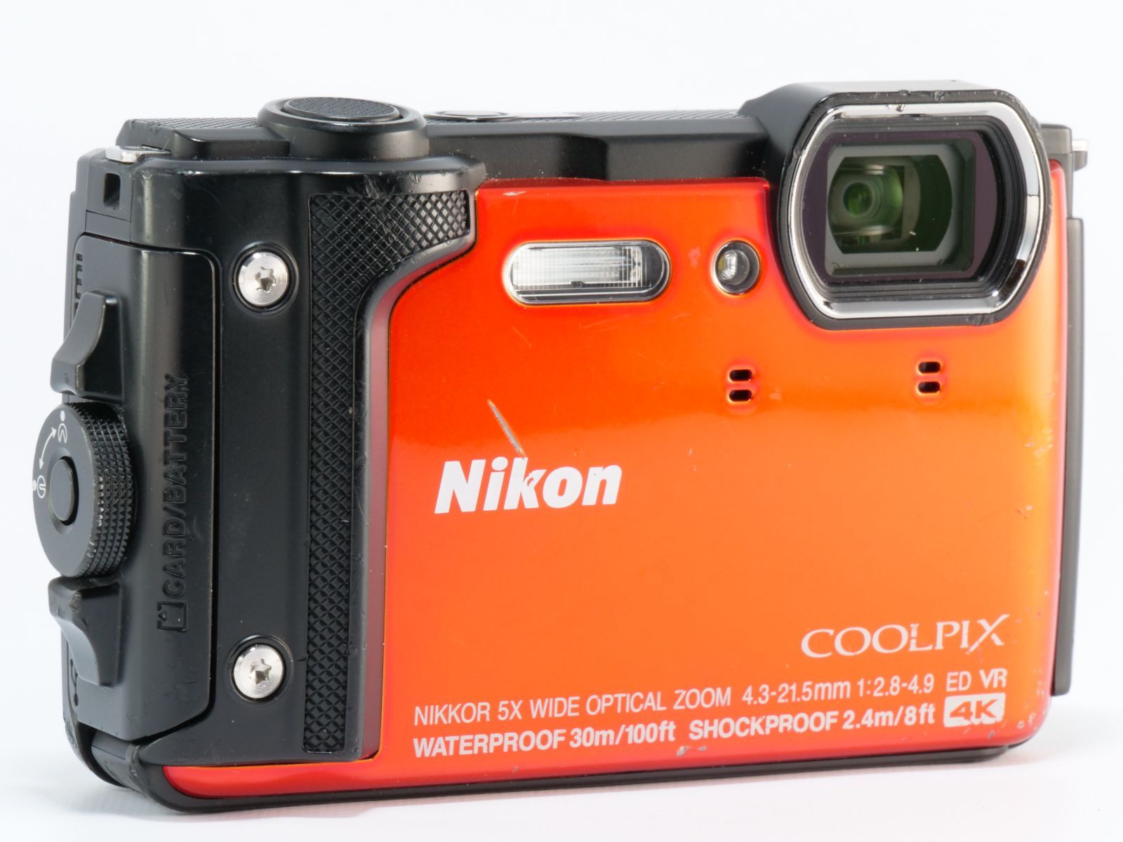 宅配通配送 Nikonニコン COOLPIX W300オレンジ ジャンク - カメラ