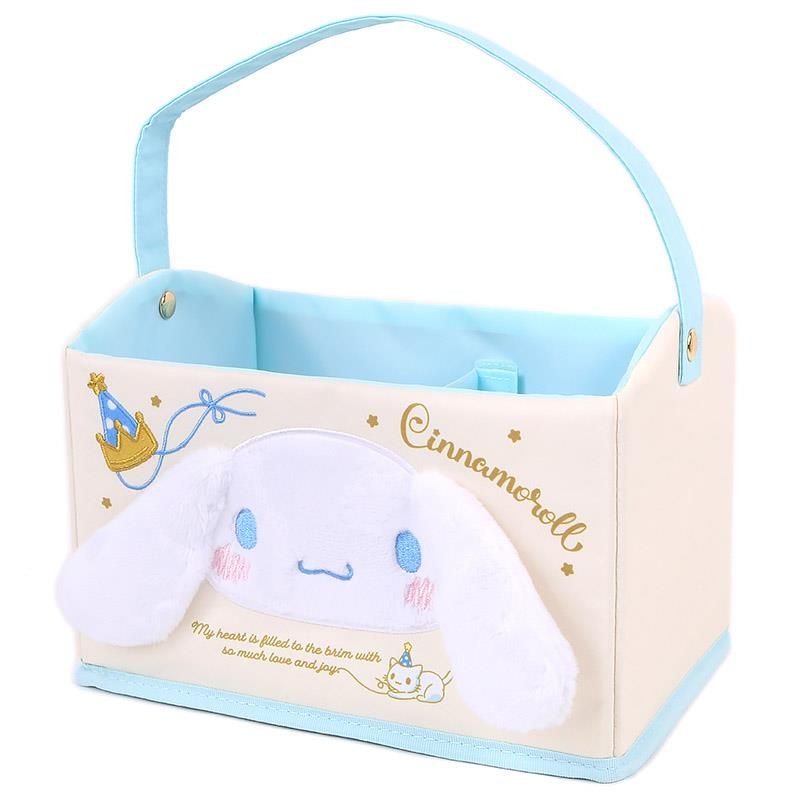 シナモロール 収納ボックス コスメボックス 小物収納 折りたたみ レディース アフターパーティー サンリオ sanrio