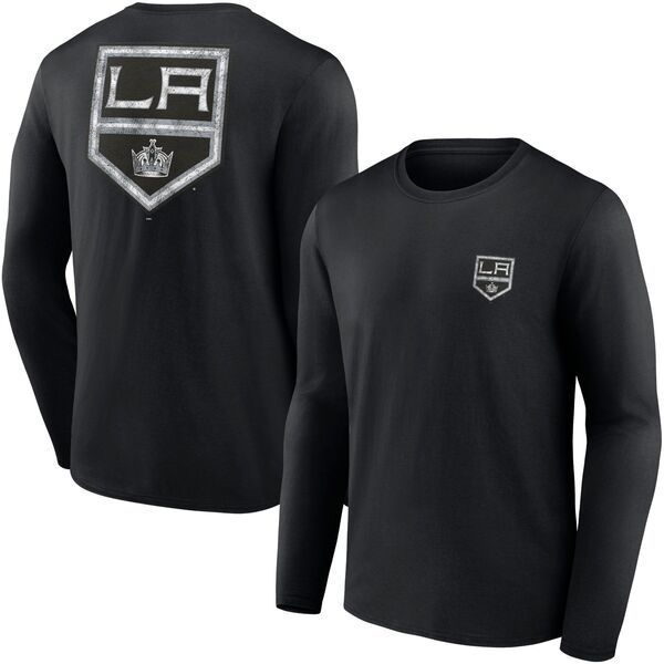 売れ筋商品|||ファナティクス カットソー トップス レディース Women's White/Black Los Angeles Kings Frozen Long Sleeve Notch Neck T-Shirt White, Black Women's Los Angeles Kings Fanatics White/Black Frozen Long