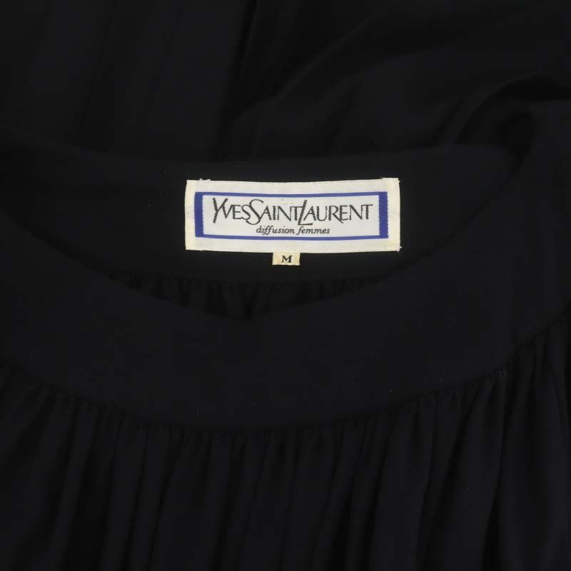 イヴサンローラン YVES SAINT LAURENT プリーツギャザー