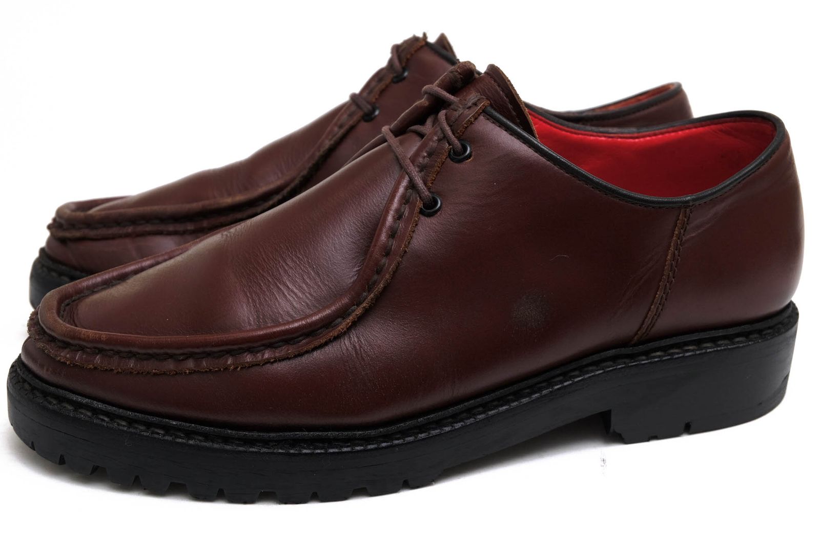 エヴィス EVISU シューズ デッキシューズ 靴 メンズ 男性 男性用レザー 革 本革 ダークブラウン 茶 ブラウン YK-2006 チロリアンシューズ モカシン