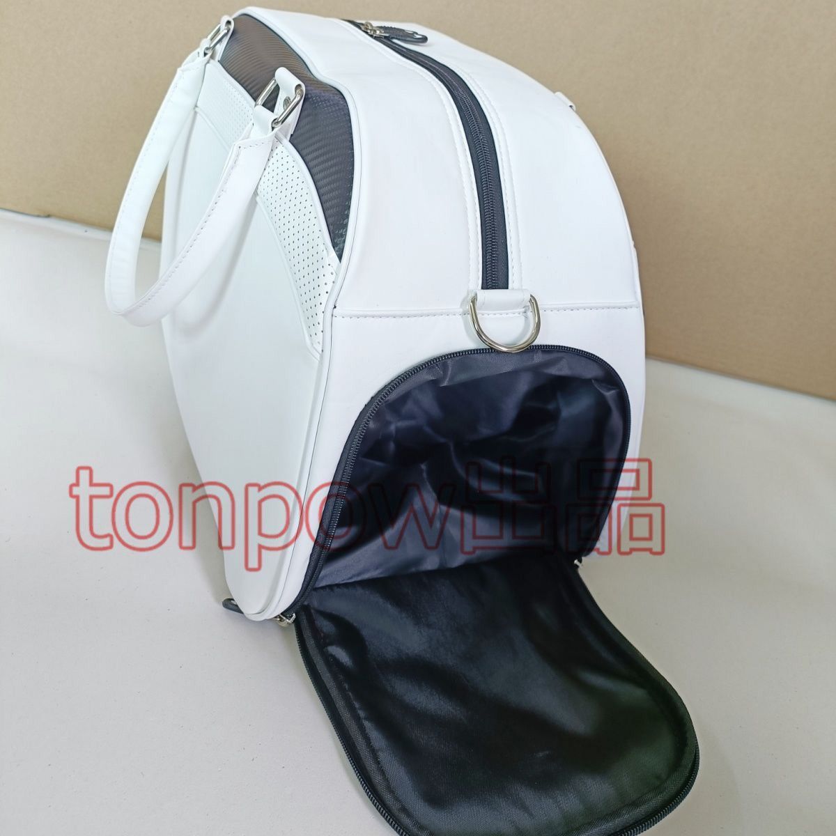 即購入OK 超人気ゴルフ服バッグ 防水PU ボストンバッグ ゴルフ服