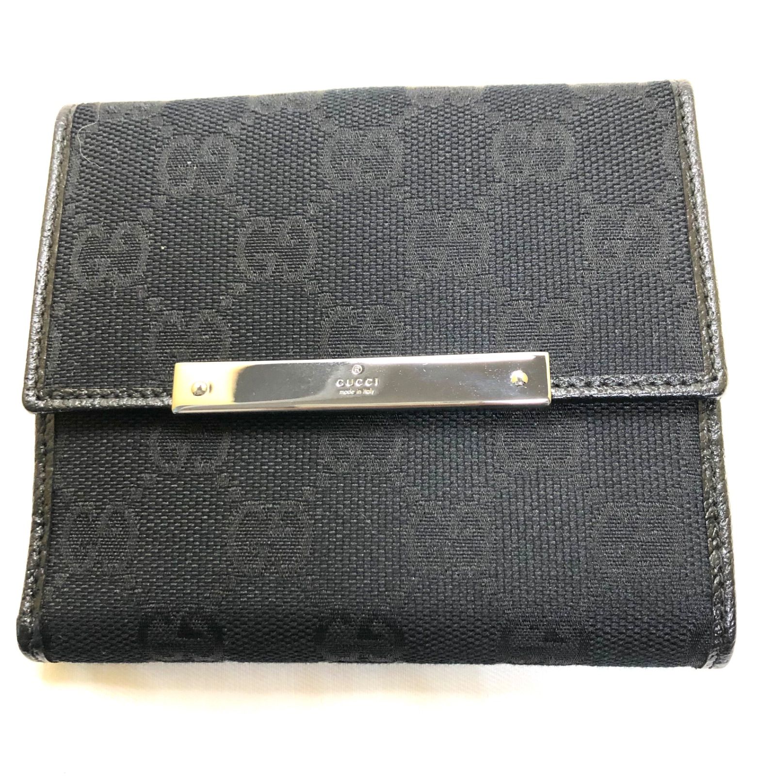 ⭐超美品⭐Ｇｕｃｃｉ グッチ ＧＧキャンバス ２つ折り財布 - メルカリ