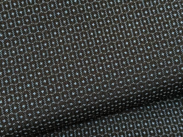 平和屋着物○男性 本場大島紬 アンサンブル 100亀甲 キングサイズ 正絹