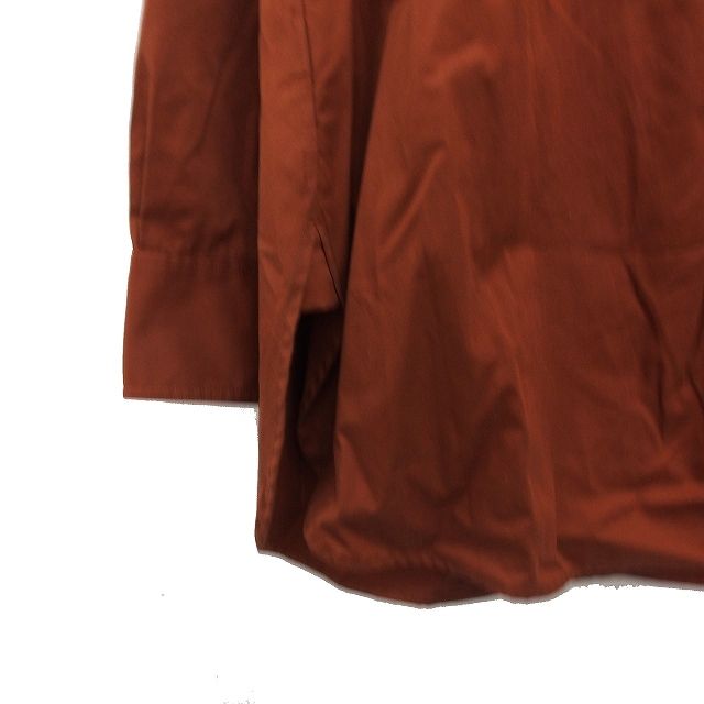 COMPTOIR DES COTONNIERS◆長袖ブラウス/38/レーヨン/CRM/無地 COMPTOIR DES COTONNIERS(コントワーデコトニエ) / 長袖ブラウス