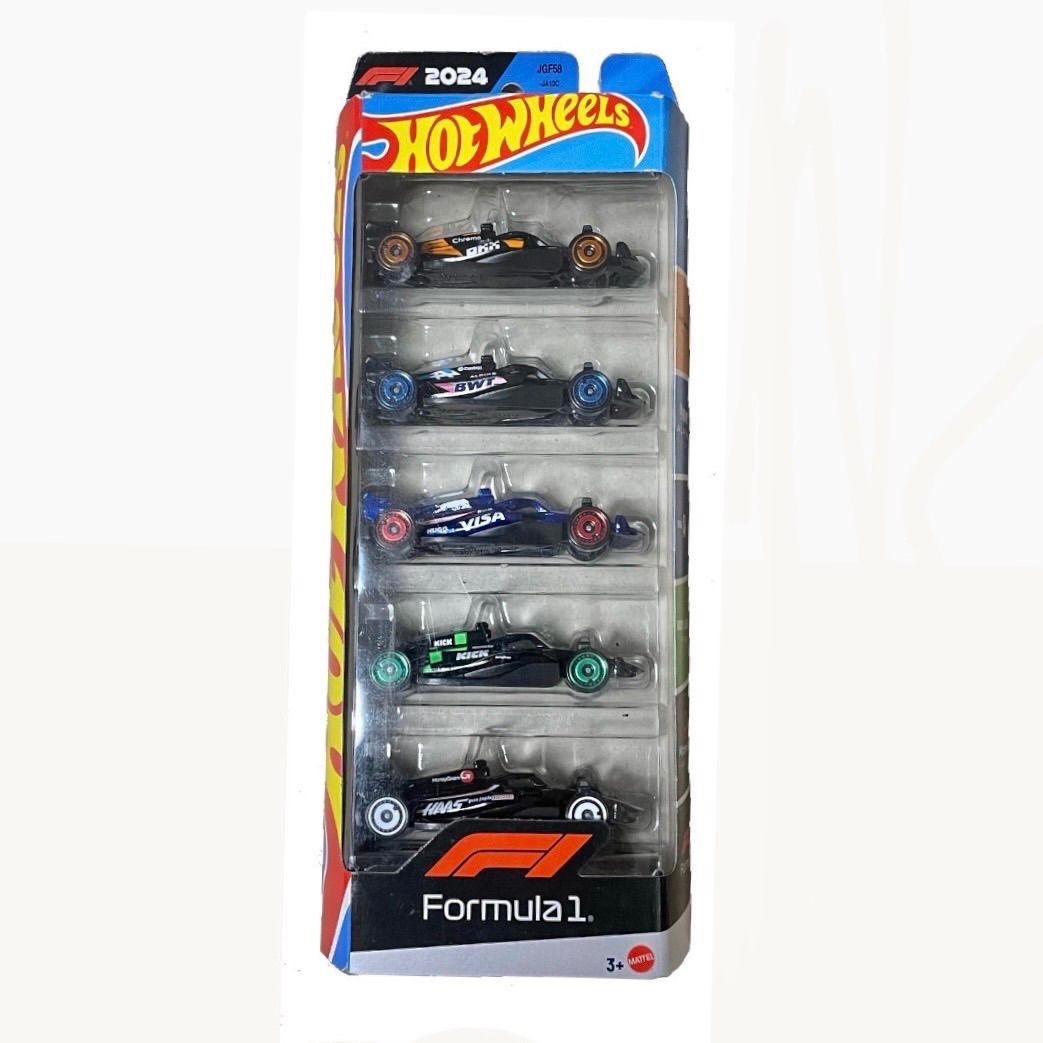 Hot Wheels☆ホットウィール★Formula1★5台セット★日本未発売 新品未開封 ホットウィール Hotwheels F1 5台セット レースカー