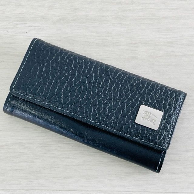 未使用？ バーバリー 4連キーケース メンズ用? YD223 FE09