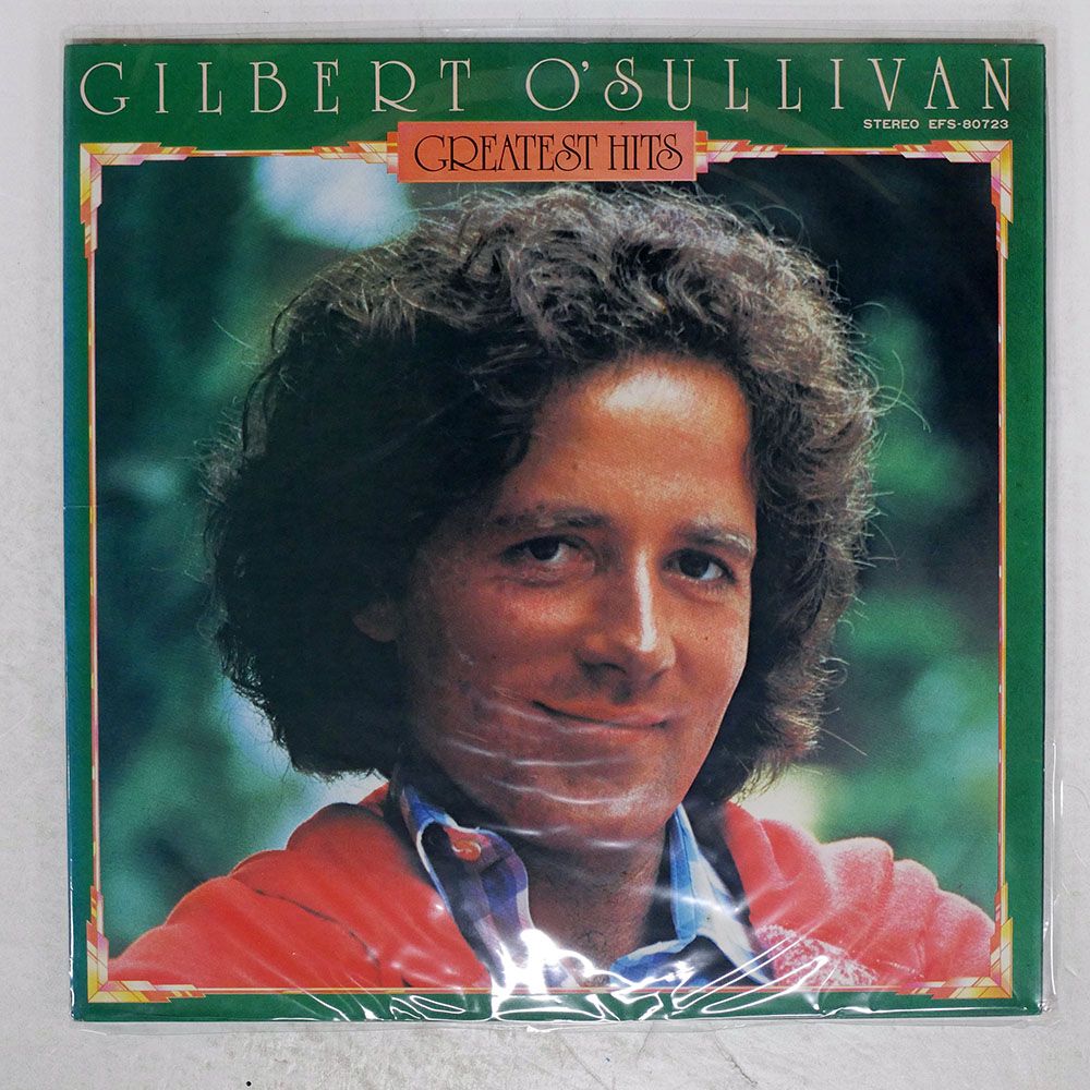 国内盤 GILBERT O'SULLIVAN/GREATEST HITS/MAM EFS80723 LP