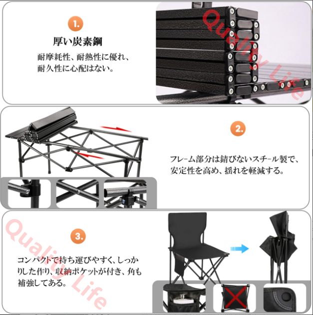ブラック 7点セット