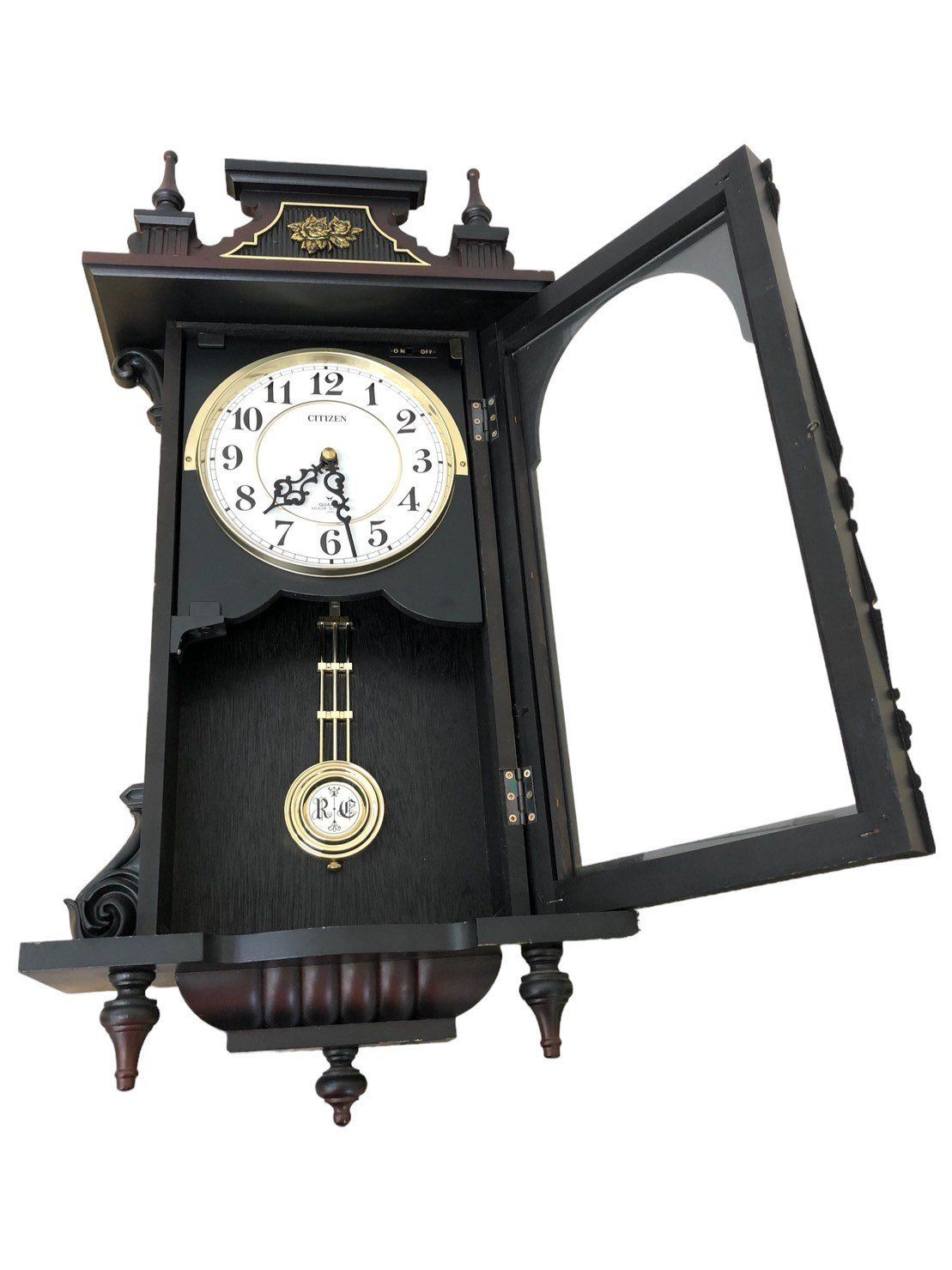 CITIZEN シチズン 壁掛け時計 柱時計 クウォーツ 4MJ652-O CITIZEN