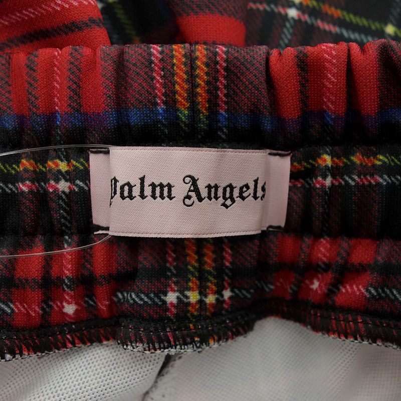 パームエンジェルス palm angels チェックトラックパンツ Sサイズ Palm