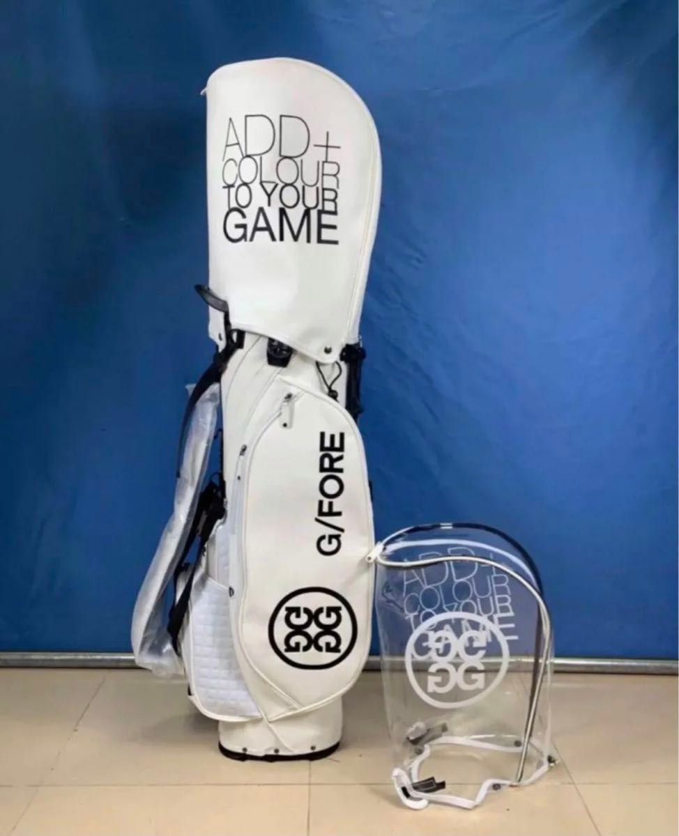 G/FORE ジーフォア キャディーバック ゴルフバッグ ホワイト