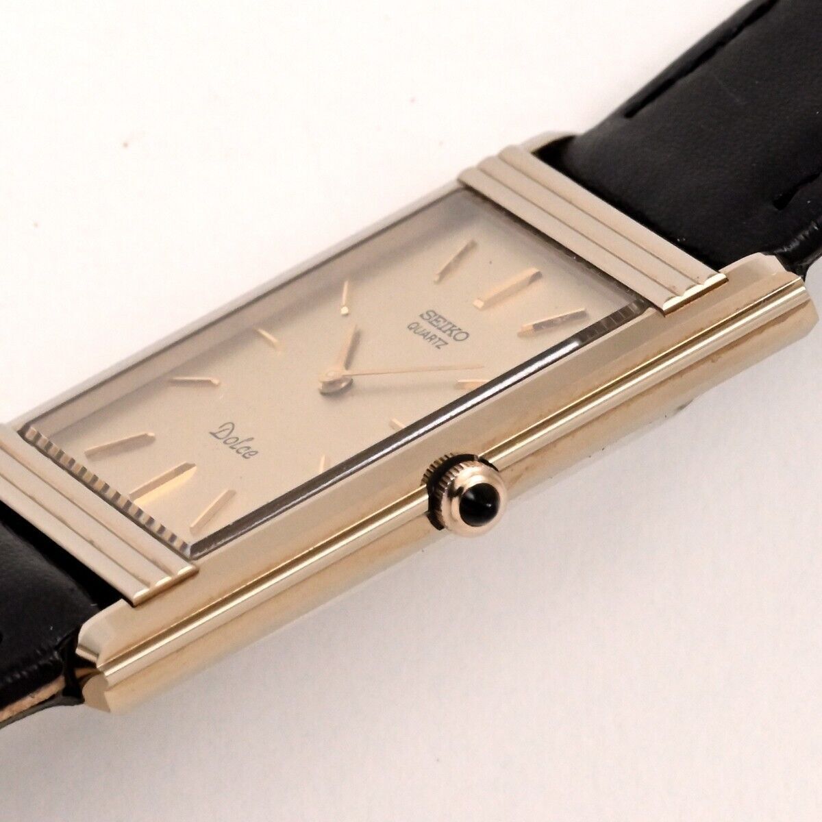 SEIKO】セイコー DOLCEドルチェ 23mm Tank Shape Dial TUNGSTEN