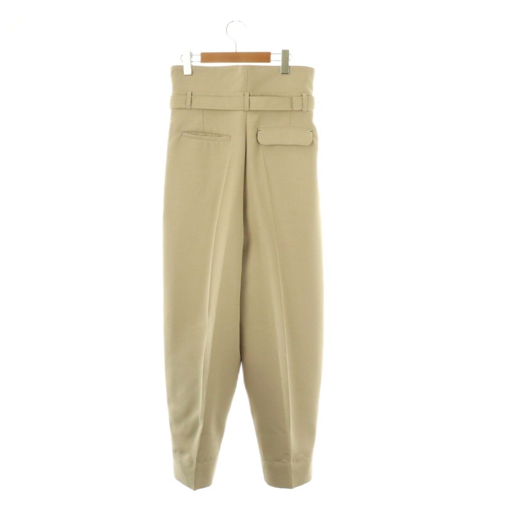 デレス deres 23SS First step pants パンツ テーパード ジッパーフライ 2 ベージュ |NR OS SH