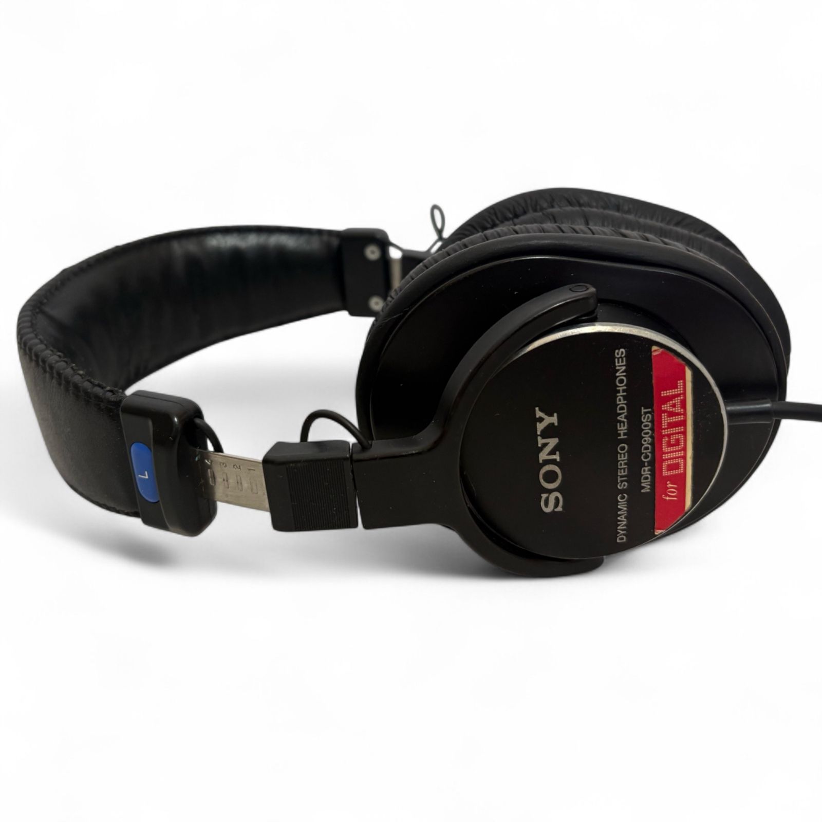 SONY スタジオモニター ヘッドフォン ブラック 美品【送料込】 SONY モニターヘッドホン ソニー MDR-CD900ST スタジオモニター