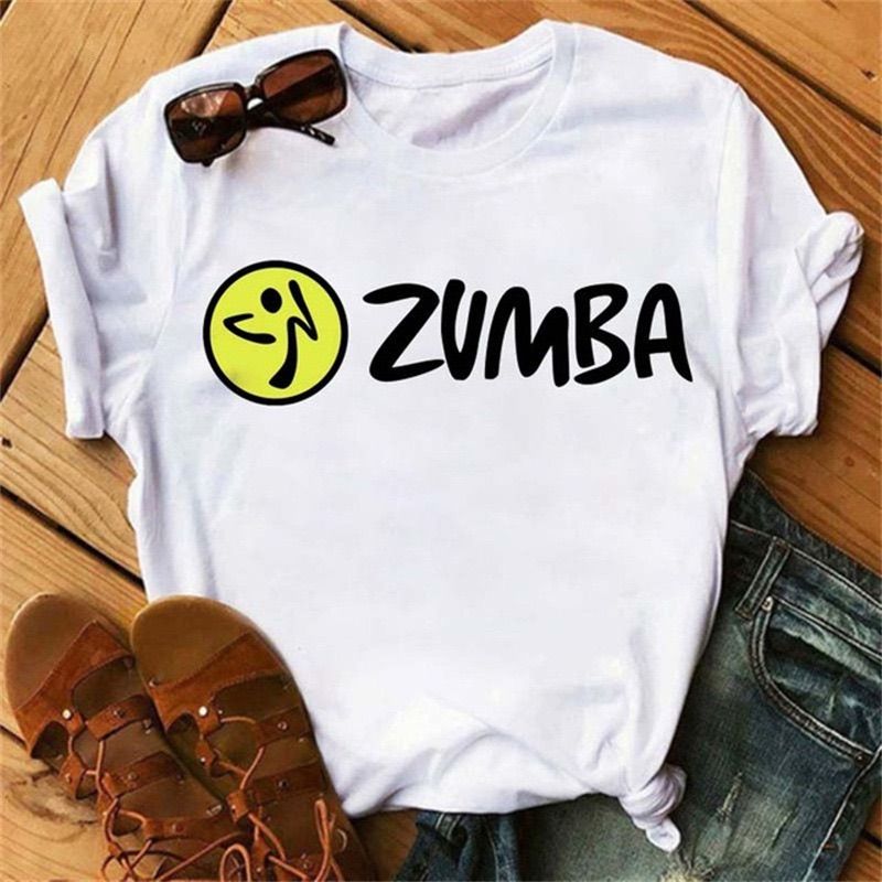 ズンバ Tシャツ ヨガウェア エアロビクスウェア ランニングウェア ダンス衣装 フィットネス ZUMBAウェア スウェット 女性レディース 普段着  四季兼用 - メルカリ