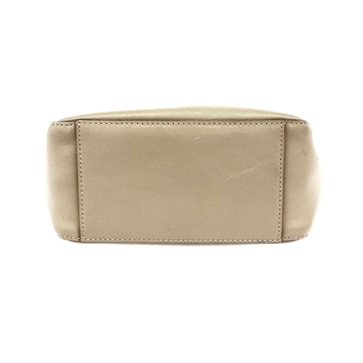 agnes b. アニエスベー 2WAYバッグ Lucy レザー グレージュ レディース  