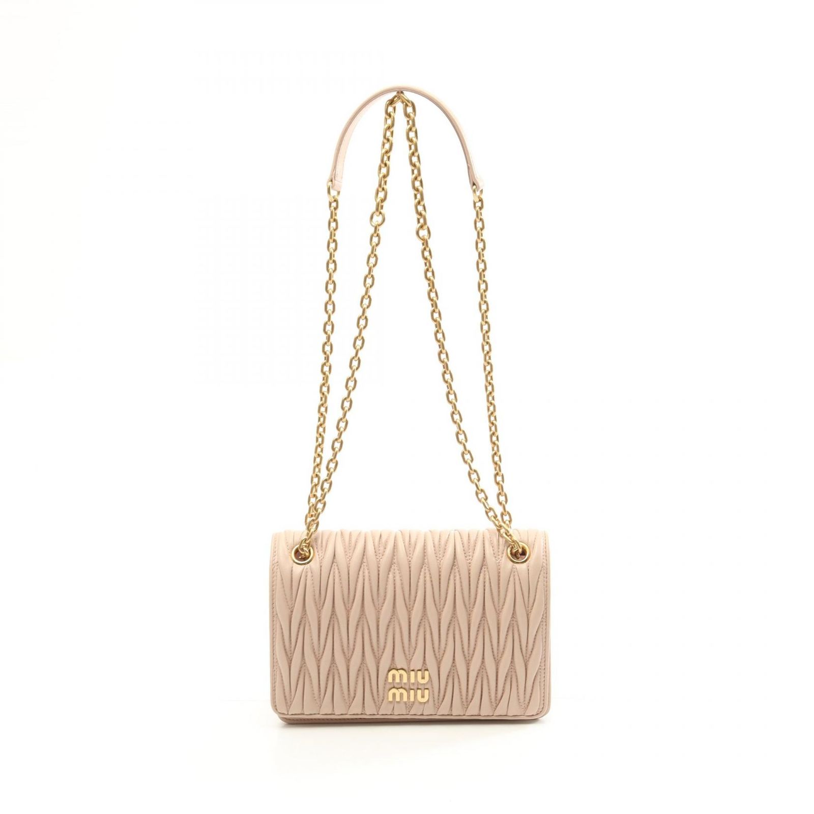 ミュウ ミュウ Miu Miu ショルダーバッグ マテラッセ ミニバッグ 
