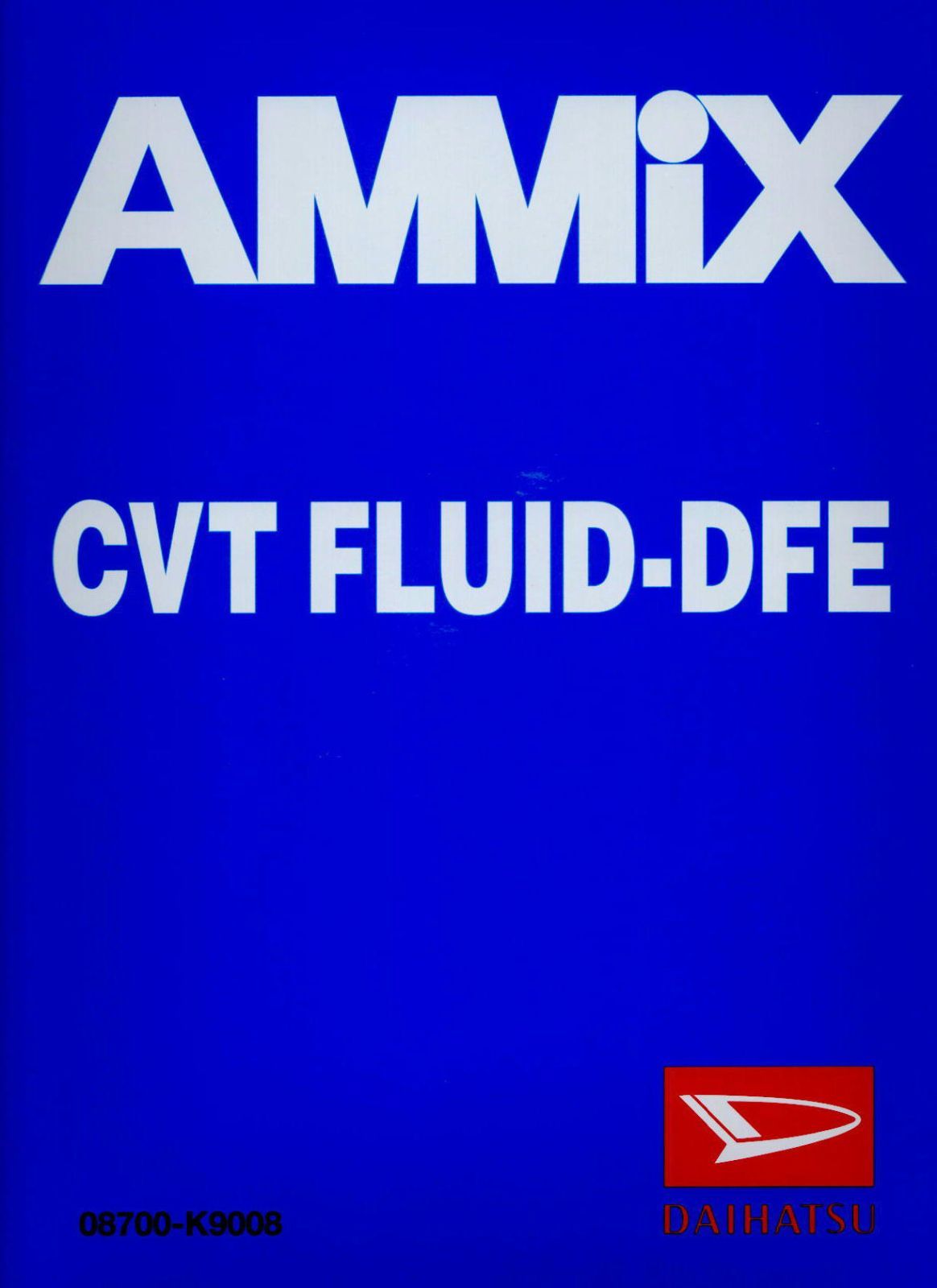 ダイハツ純正 CVTフルードDFE 4L缶 08700−K9012