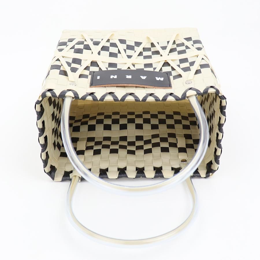マルニ バッグ Marni Market ステンシルバッグ ブラック