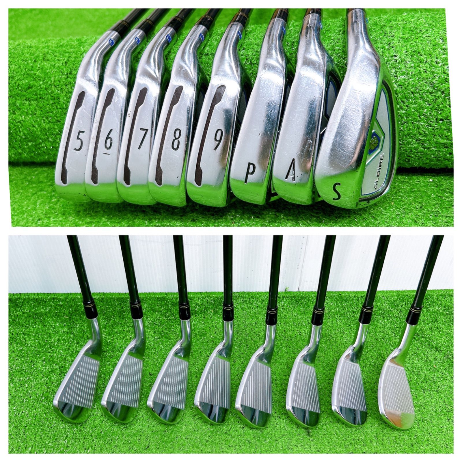 テーラーメイド グローレ F メンズ ゴルフセット 初心者 R 右 入門 豪華8本】テーラーメイド グローレF メンズアイアンセット 男性 R