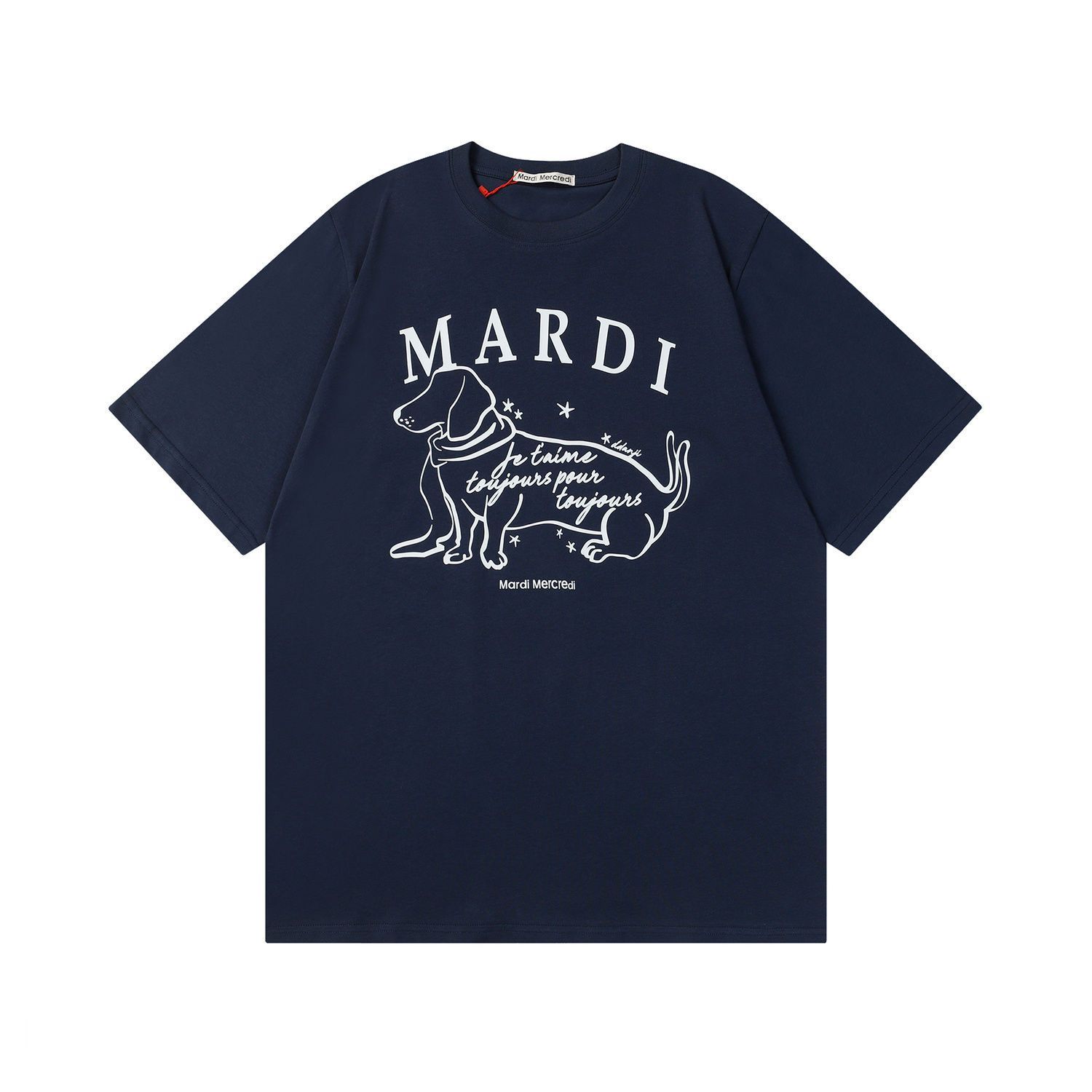 Mardi Mercredi マルディメクルデ 半袖Tシャツ FLOWERMARDI short