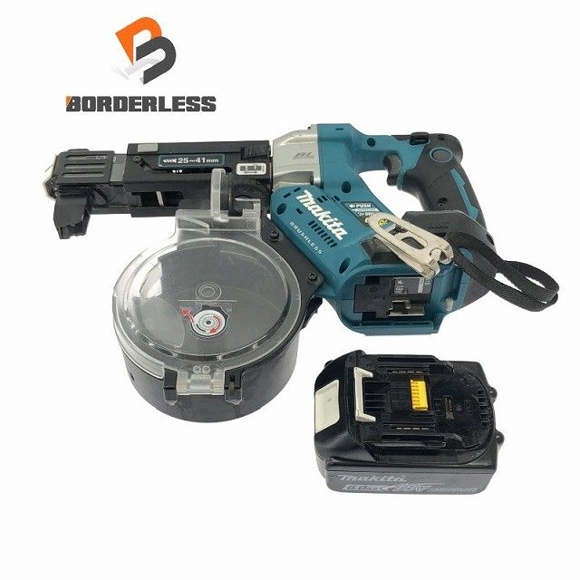 品 makita マキタ 18V 充電式オートパックスクリュードライバ FR451D バッテリー1個 18V 6.0Ah 付 ボード用ドライバー