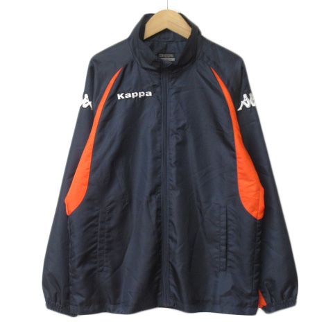 カッパ kappa ジャケット ウインドブレーカー S 紺 ネイビー