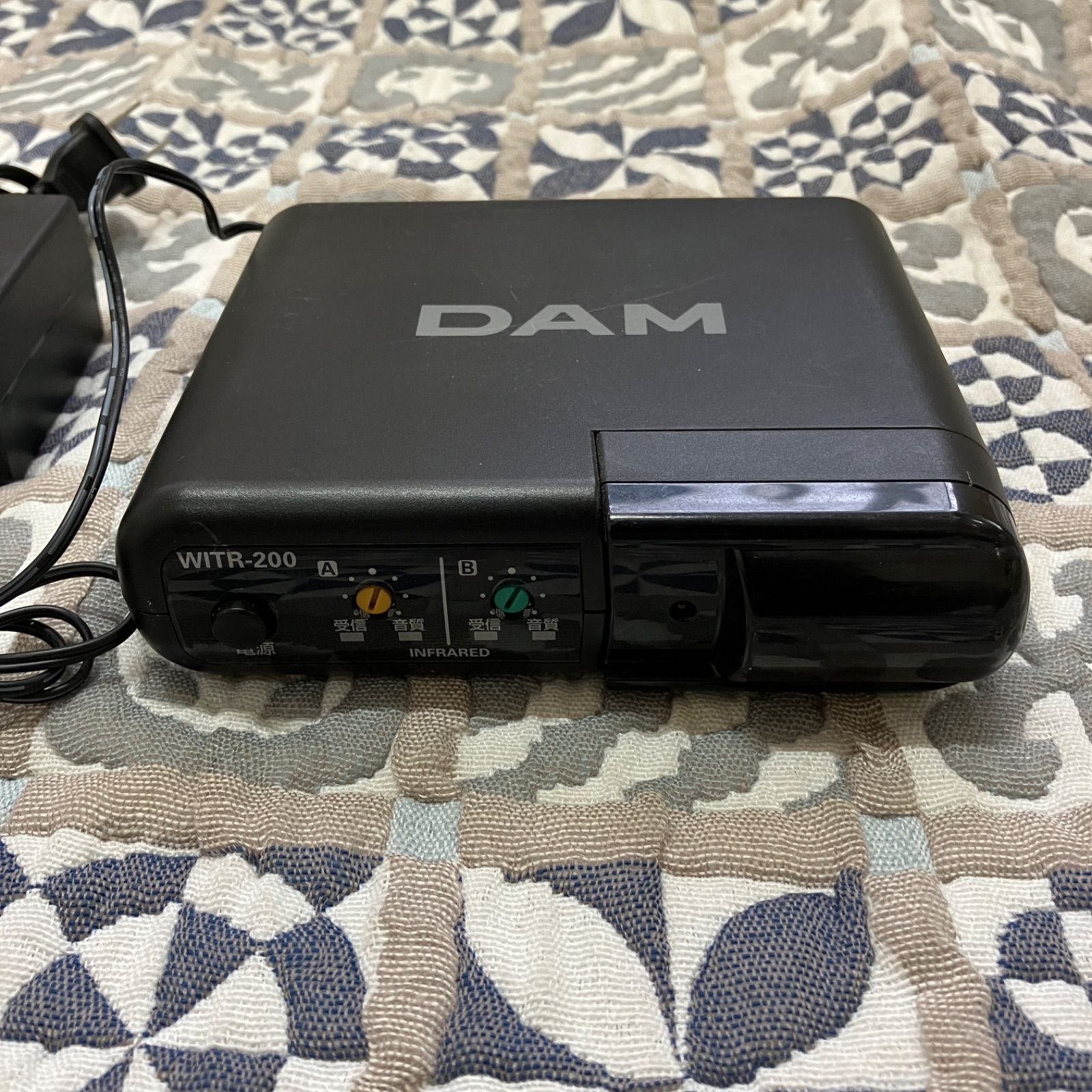 美品 DAM 第一興商 WITR-200 赤外線 ワイヤレスマイク