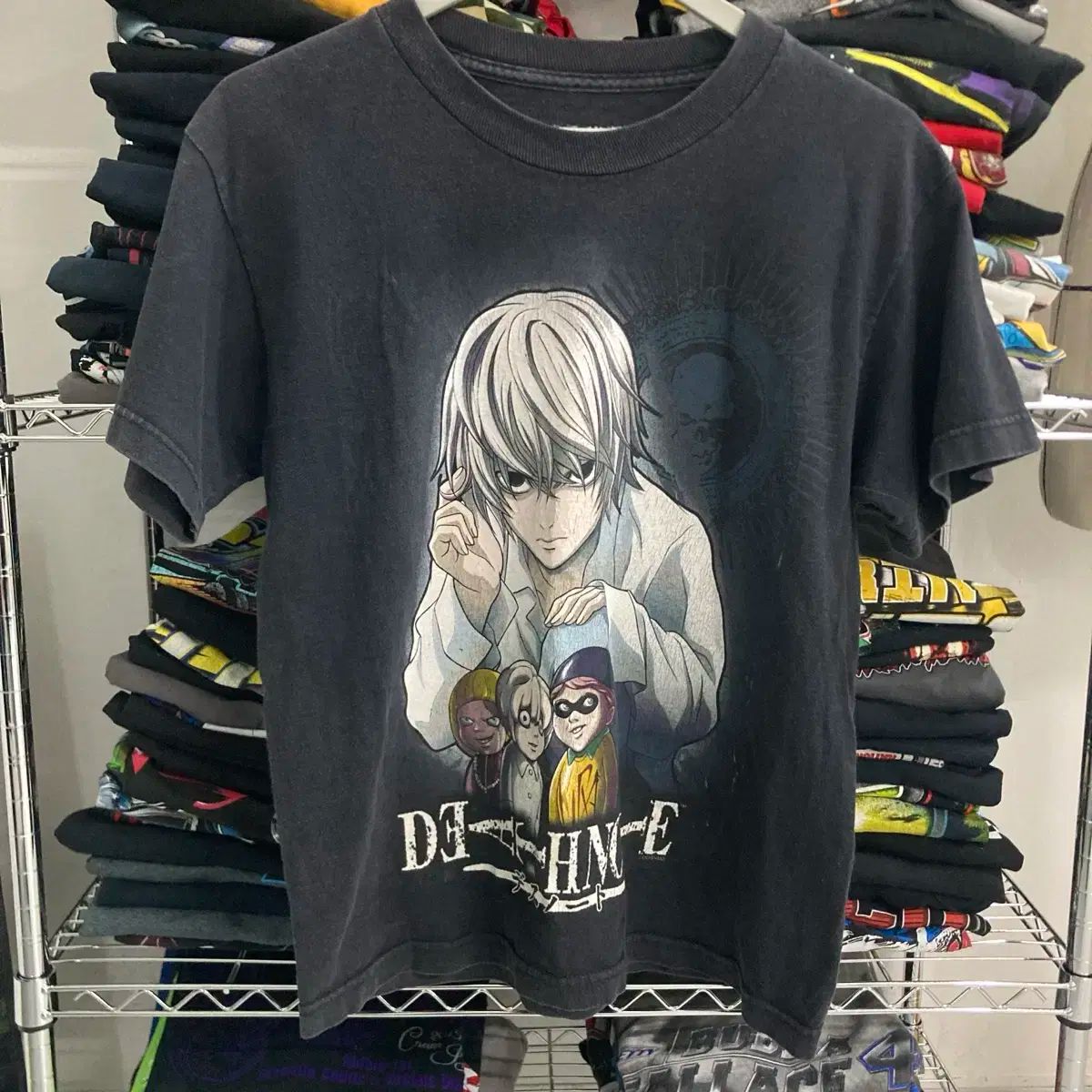 デスノート ニア 00s ヴィンテージ アニメ Tシャツ - メルカリ
