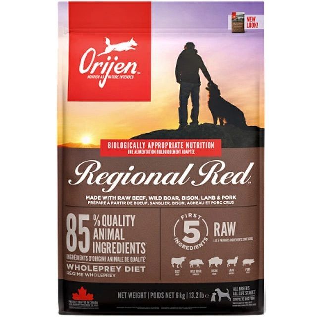 ORIJEN オリジン レジオナルレッド ドッグ 6kg 全犬種用 ドッグフード ドライフード アカナファミリージャパン 正規品