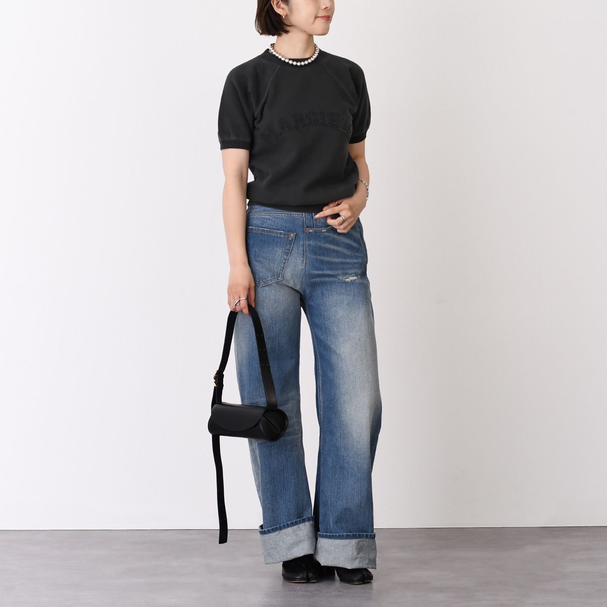 MAISON MARGIELA メゾン マルジェラ トップス カットソー ショート 