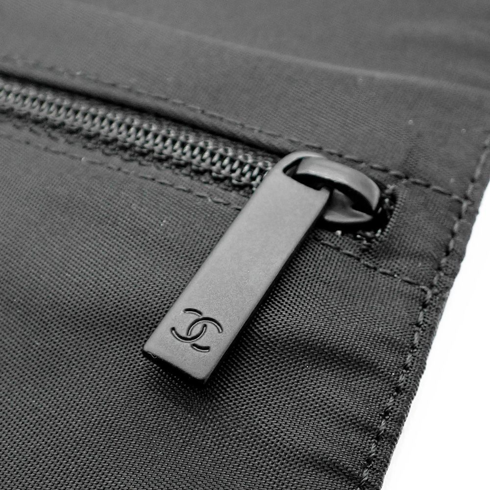 シャネル ジュエリーポーチ アクセサリーポーチ ナイロンジャガード  