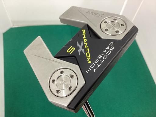 タイトリスト SCOTTY CAMERON PHANTOM X 5 34インチ パター PT スチール フレックスその他 メンズ 男性用 右利き 右用 Cランク ゴルフクラブ