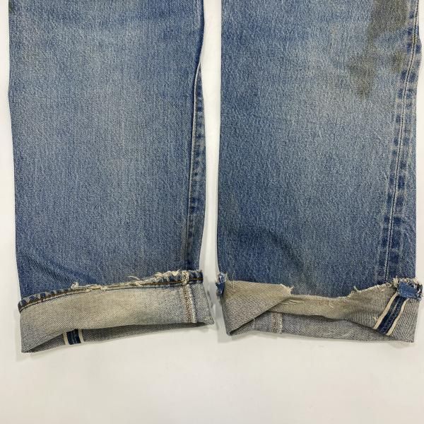 LEVI S 83年製 赤耳 501 デニムパンツ インディゴ W 32 L リペア多数 24