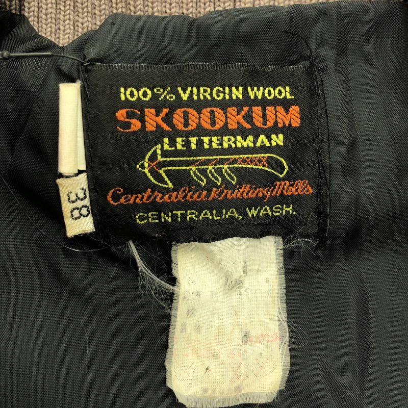 中古】SKOOKUM ファラオジャケット サイズ38 グレー スクーカム[91