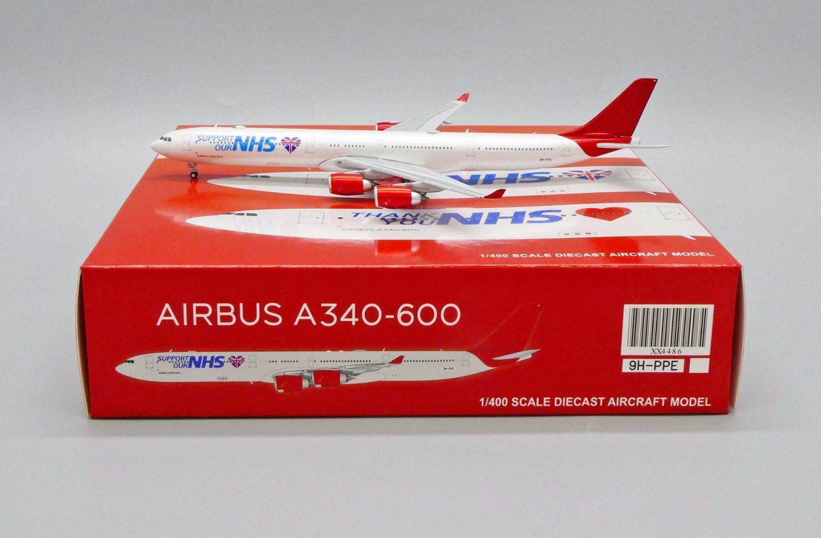 Jcwings マレシュアエロ A340-600 9H-PPE 1|400