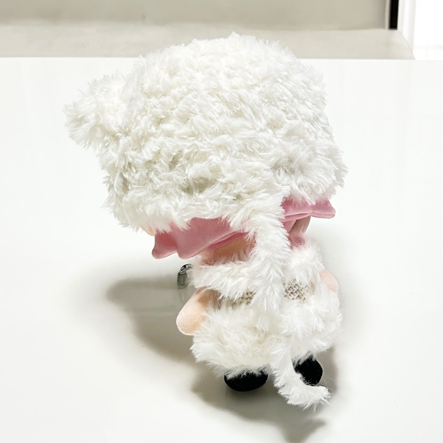 ねこ☆　BIGすのチル すのチルBIGぬいぐるみ ぶら下がらないシリーズ 白猫ちゃん