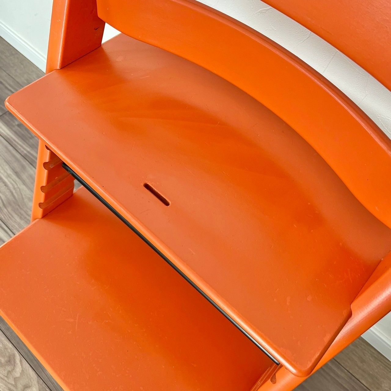【希少、組立不要】STOKKE ストッケ トリップトラップ オレンジ シリアル4 STOKKE ストッケ トリップトラップ オレンジ シリアルNo.4