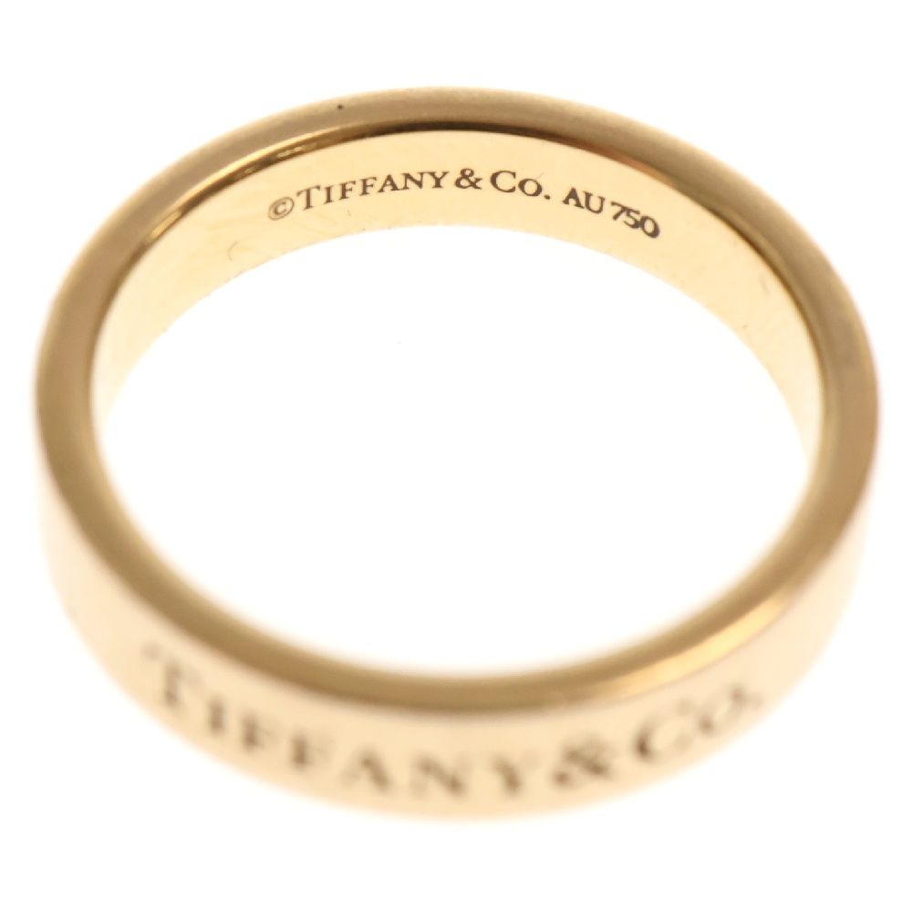 TIFFANY&Co (ティファニー) フラットバンドリング ゴールド