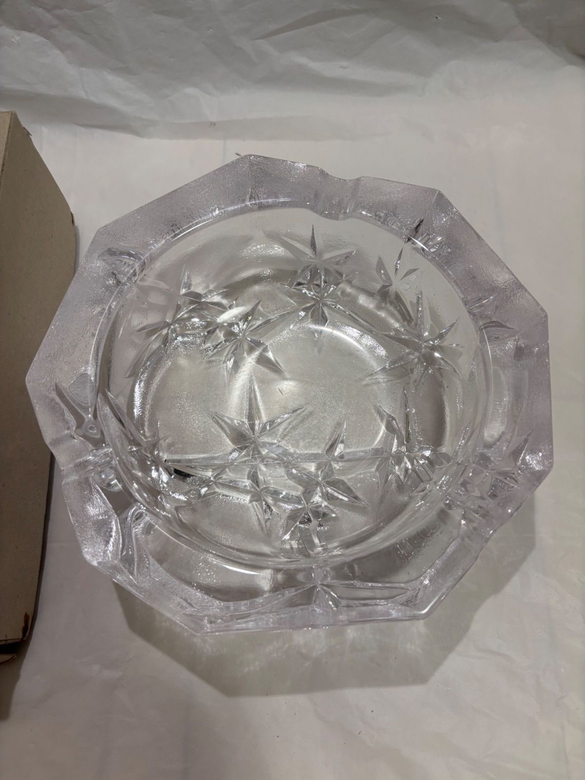 昭和の高級灰皿 東洋佐々木ガラス - 昭和レトロ 灰皿 TOYO GLASS の通販 by