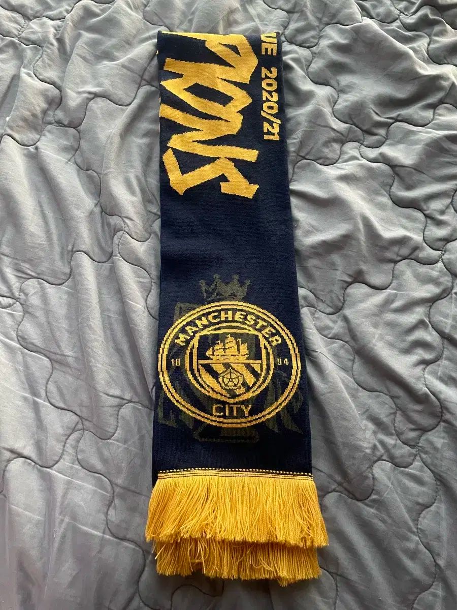 20-21 シーズン マンチェスターシティ プレミア リーグ 優勝 記念 公式 マフラー