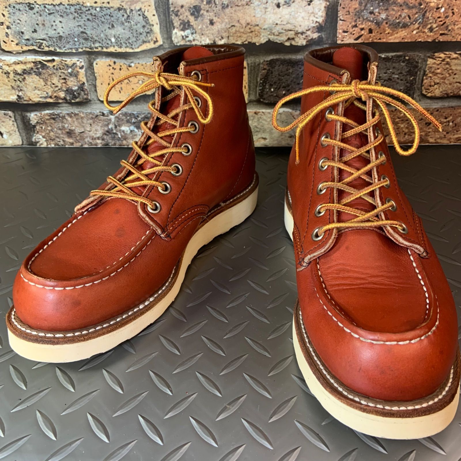REDWING 　8131　モックトゥワークブーツ　欧米モデル　 2002年製　US7D　 (25A20-8131-7)　レッドウイング　アメリカ製