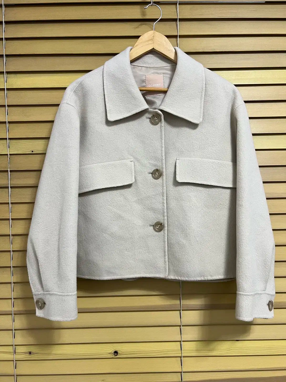 CC collect シーシーコレクト レディース ベージュ ウールカシミア ジャケット 55