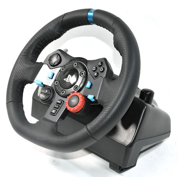 ロジクール　Logicool G29 ドライビングフォースLPRC-15000d Logitech G29 Driving Force Feedback Racing Wheel ハンコン 一