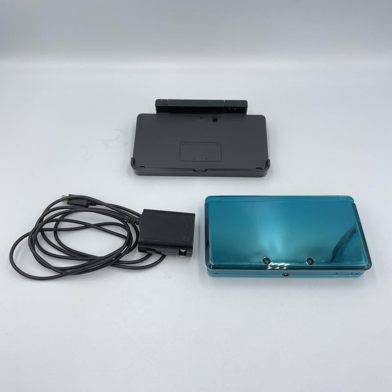 本体 ジャンク ソフト読み込み不安定 任天堂 3DS アクアブルー CTR-001 6
