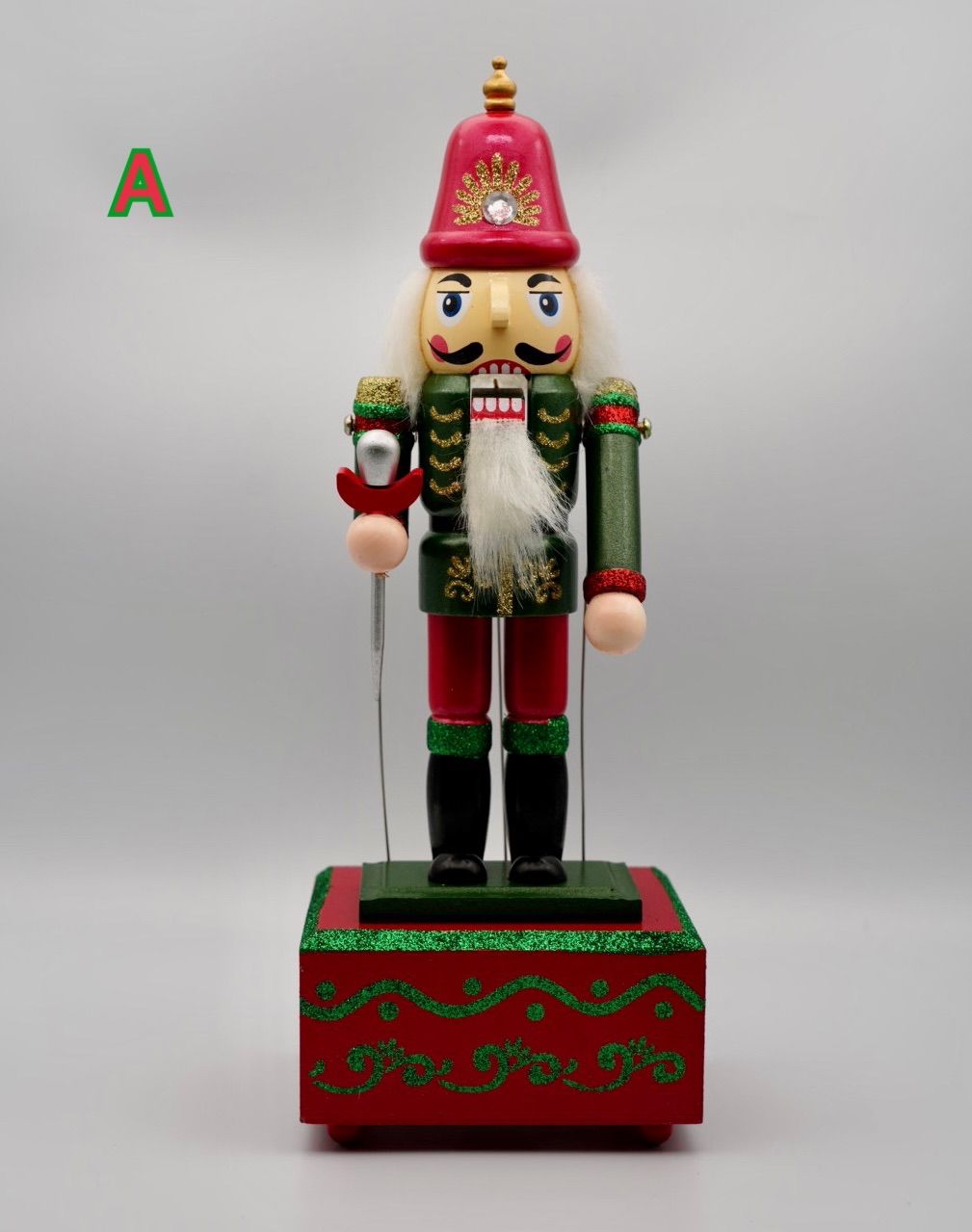 緊急入荷>オルゴールくるみ割り人形31cm - メルカリ