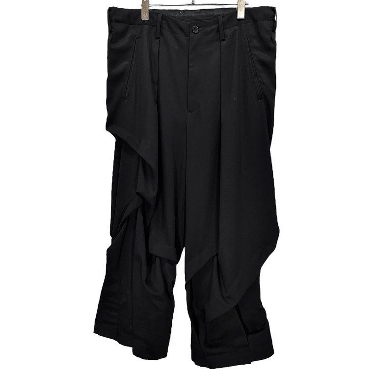 Yohji Yamamoto Pour Homme 23SS SUMMER TUXEDO U-RANDOM TUCK PANTS