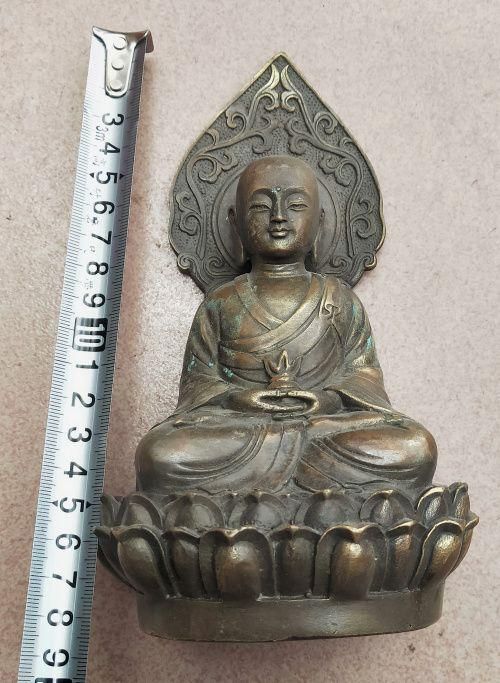 仏教美術 菩薩 観音 銅製 仏像 彫刻 置物 開運 風水