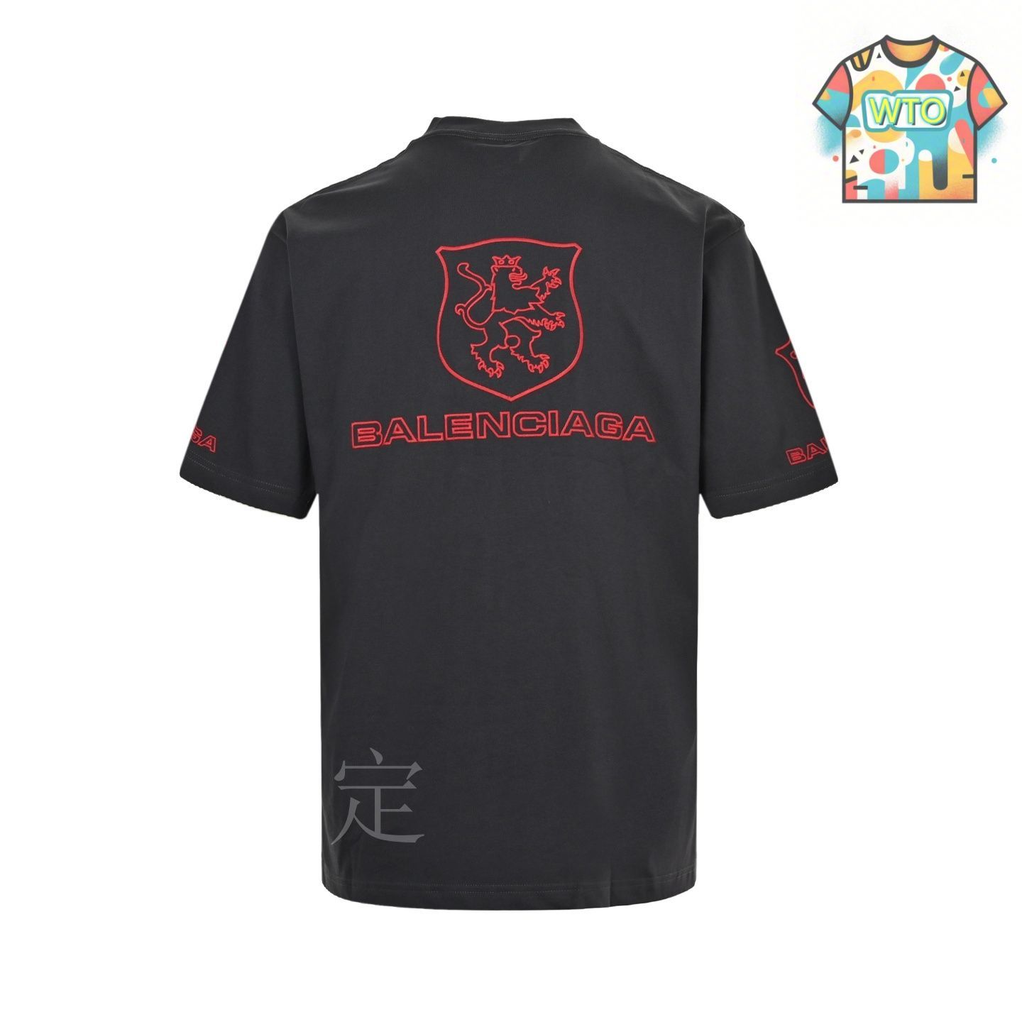 今日WTO】Balenciaga 25ss LION CLUB 刺繍ロゴ半袖-LD38 - メルカリ